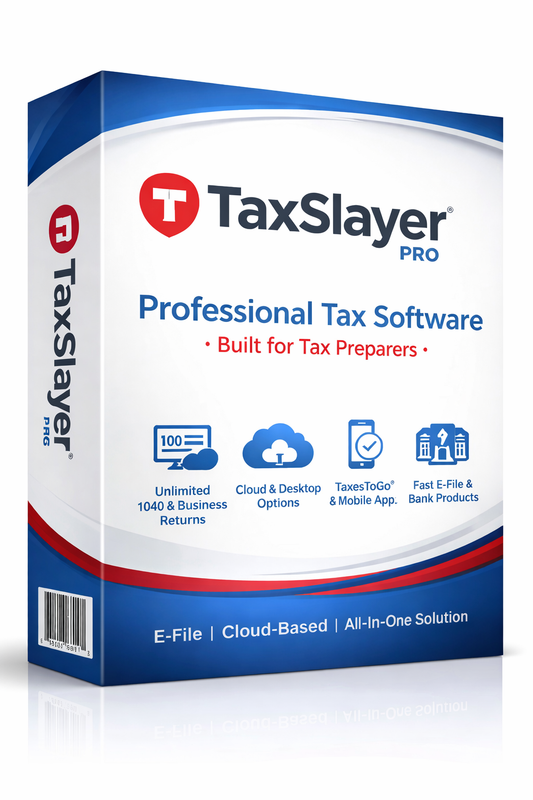 TaxSlayer Pro Professional Tax Software